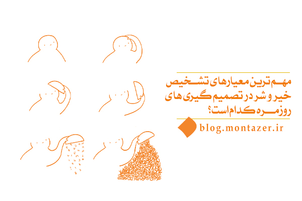 مهم‌ترین معیارهای تشخیص خیر و شر در تصمیم‌گیری‌های روزمره کدام‌اند؟